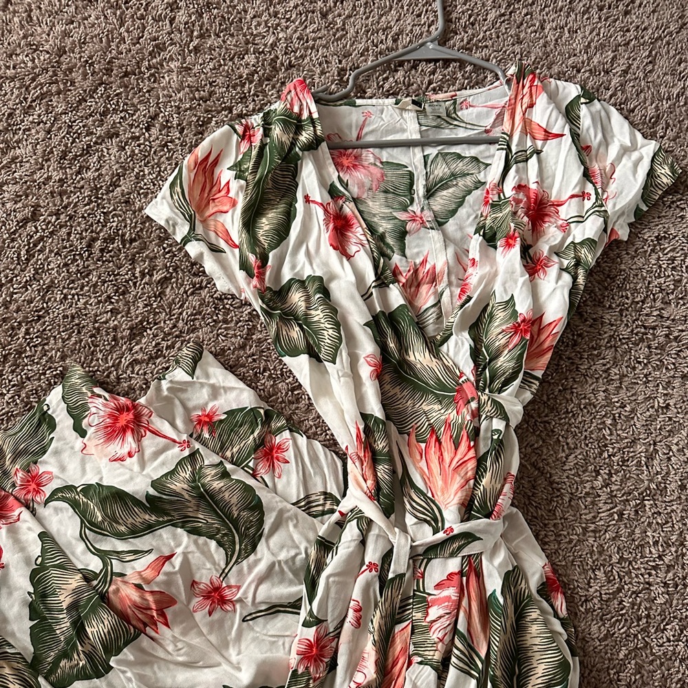 Roxy maxi wrap dress